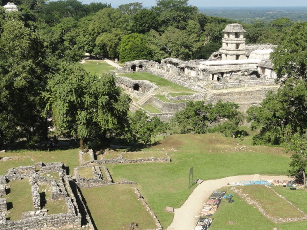 Maya- Architektur in&nbsp;Palenque