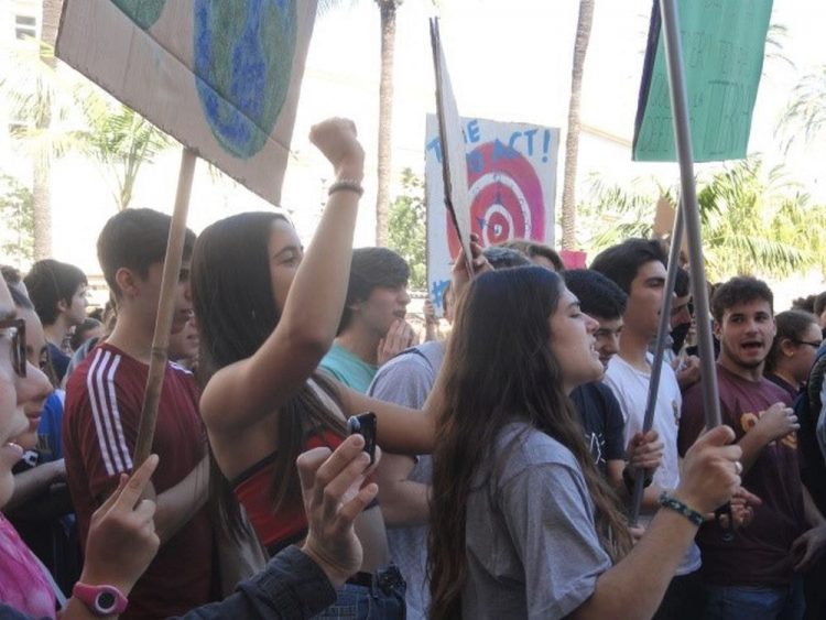 Klimastreik in Cadíz